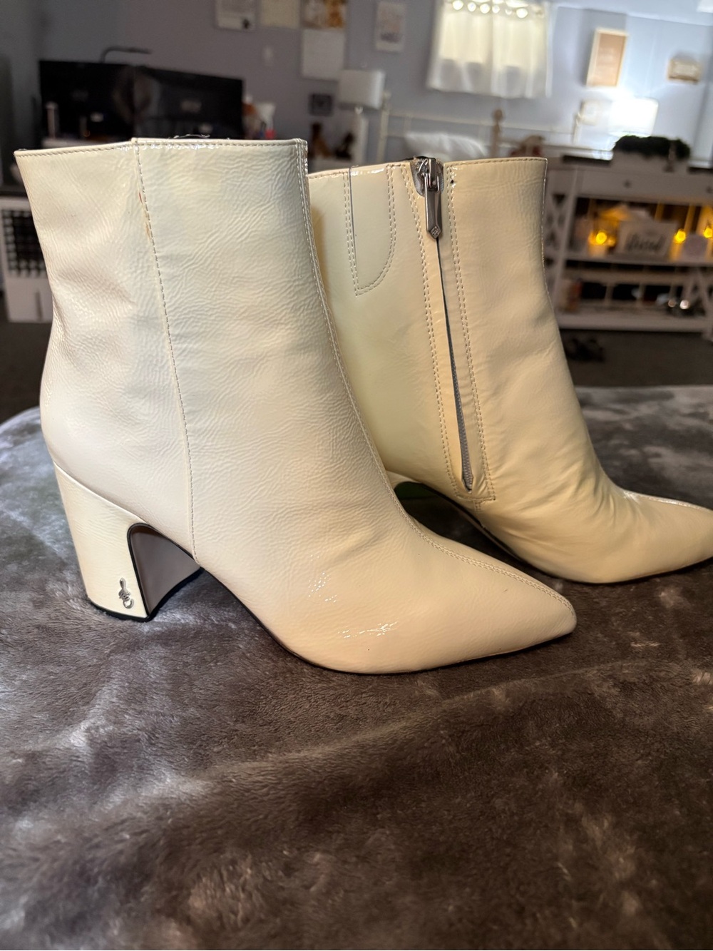 Brand new Sam Edelman cream mid boots. - Picture 2 of 8